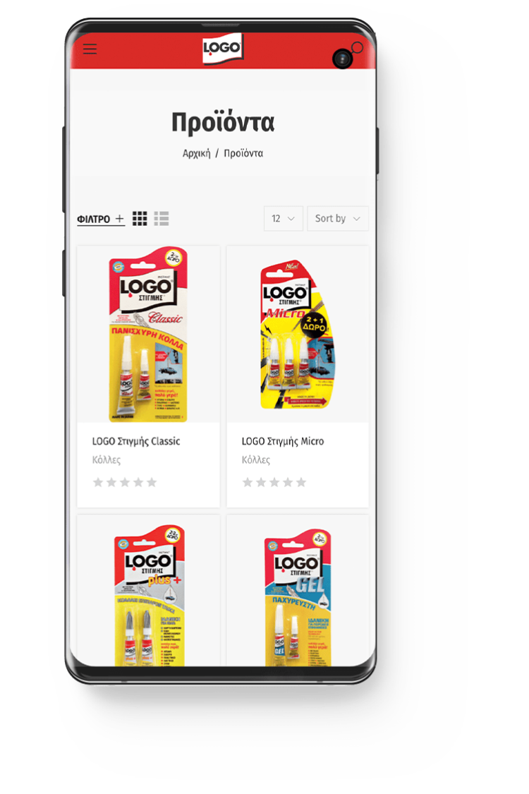 Logo.gr - Κατασκευή eshop (Κατάλογος, B2B) 8 Κατασκευή Ηλεκτρονικού Καταστήματος - eShop logo.gr