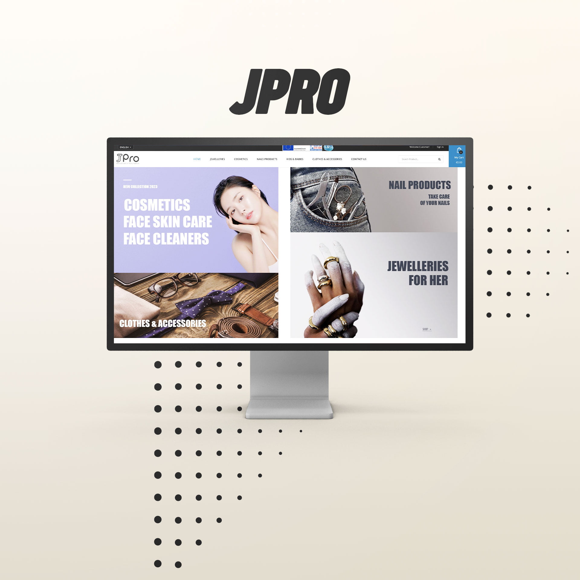 JPRO - Κατασκευή eshop 10 Κατασκευή Ηλεκτρονικού Καταστήματος - eShop με επιδότηση ΕΣΠΑ jpro.gr