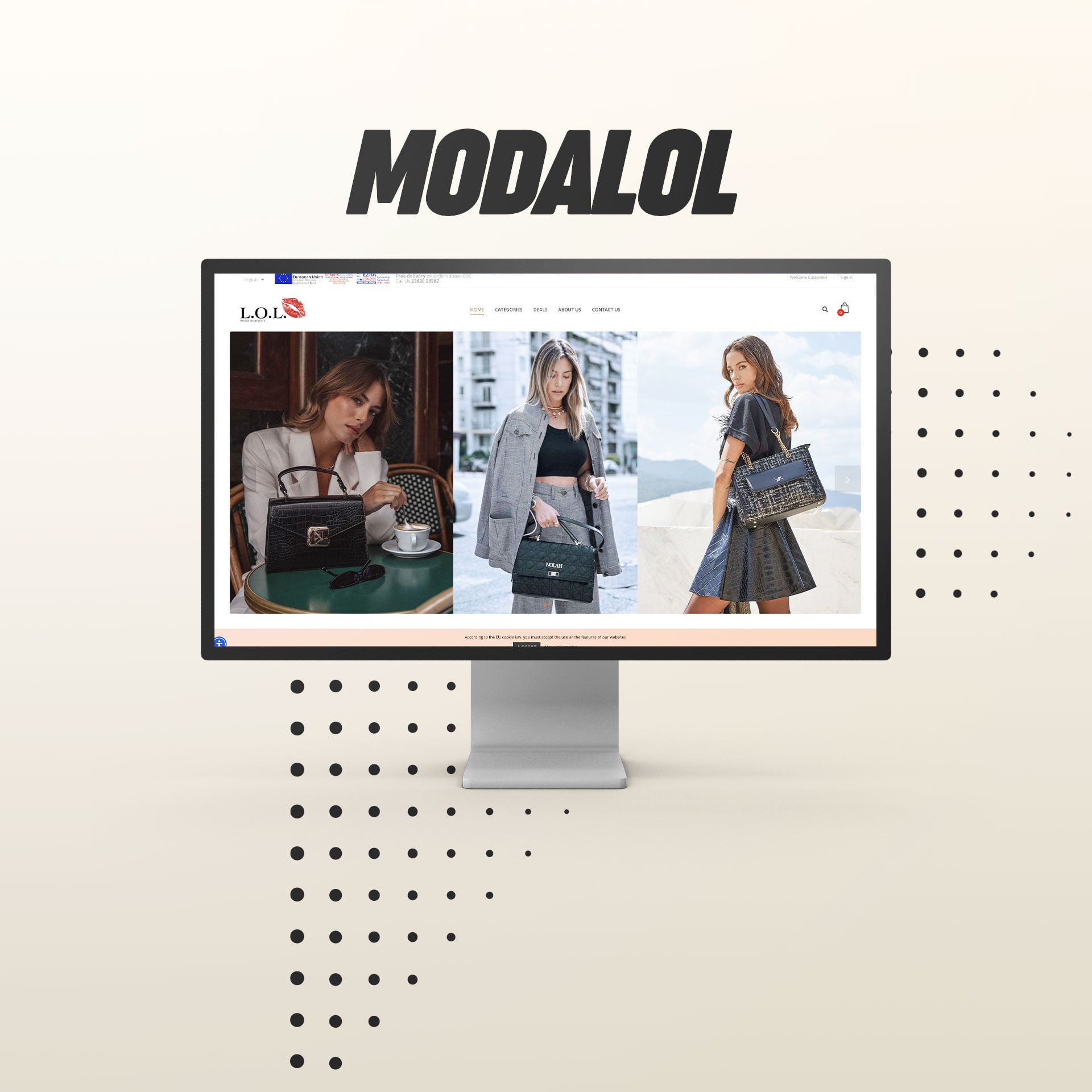 L.O.L. Moda Accessori - Κατασκευή eshop 10 Κατασκευή Ηλεκτρονικού Καταστήματος - eShop με επιδότηση ΕΣΠΑ - modalol.gr/
